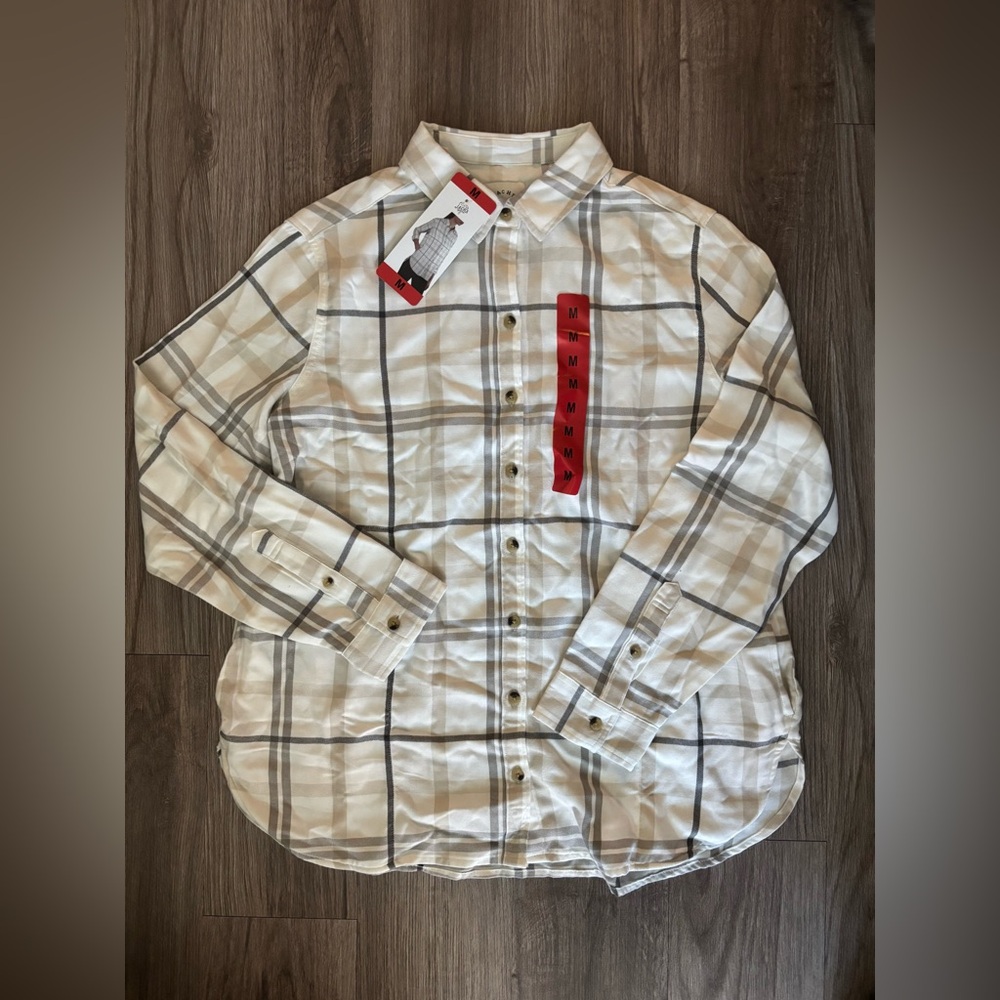 Jachs Plaid Button-Down Shirt - Size Medium